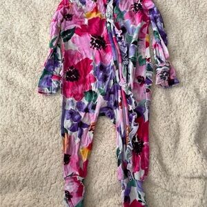 Floral Kids One Piece